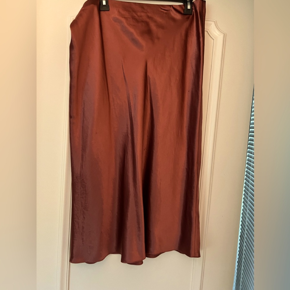 Vince silk skirt